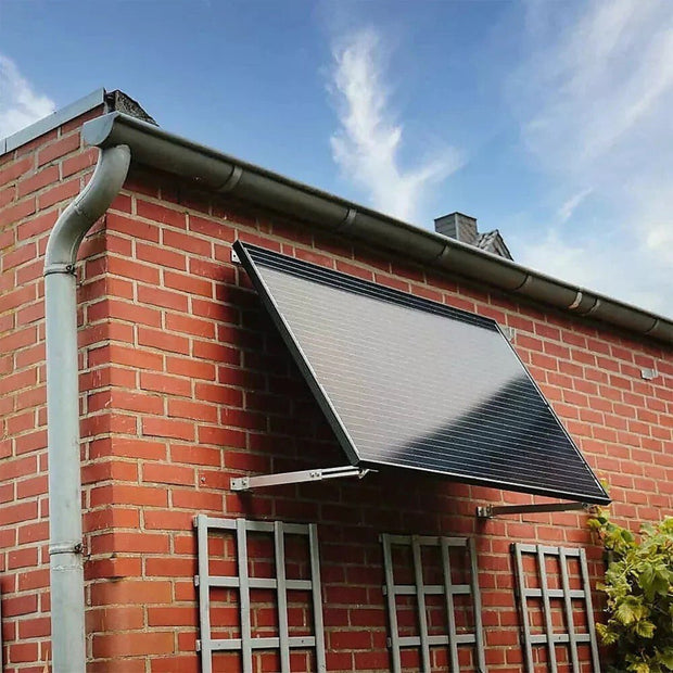 Adjustable Solar Panel Tilt Mount Brackets Kit Ground Roof Boat Mounting System - NickAlly