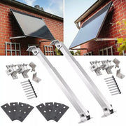 Adjustable Solar Panel Tilt Mount Brackets Kit Ground Roof Boat Mounting System - NickAlly
