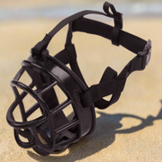 SIZE 5 SOFT ANTI - BITE DOG MUZZLE - 12cm (L) x 35cm (W) - NickAlly