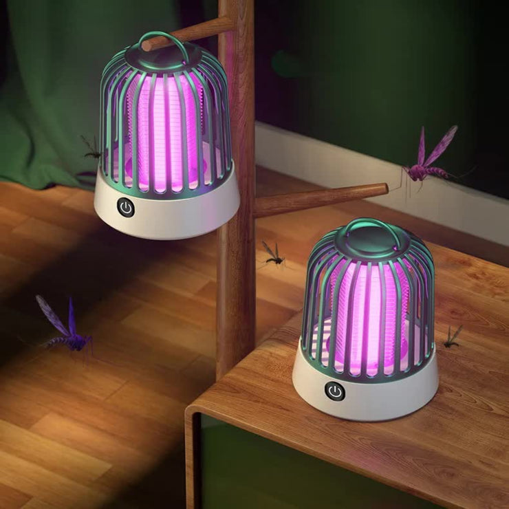 ELECTRIC RECHARGEABLE 1200MA USB MOSQUITO KILLER LAMP WITH 2 MODES - NickAlly