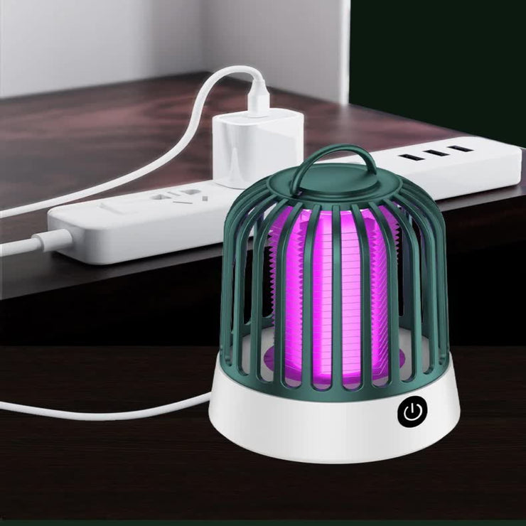 ELECTRIC RECHARGEABLE 1200MA USB MOSQUITO KILLER LAMP WITH 2 MODES - NickAlly