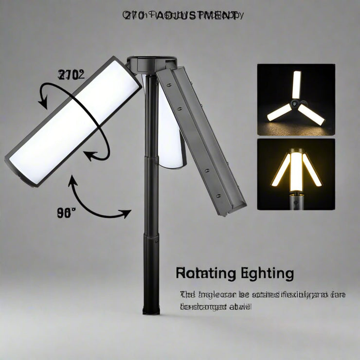 MULTI - FUNCTIONAL TELESCOPIC CAMPING LANTERN LED LIGHT - NickAlly
