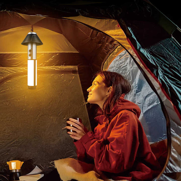 MULTI - FUNCTIONAL TELESCOPIC CAMPING LANTERN LED LIGHT - NickAlly