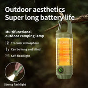 (X2) PORTABLE OUTDOOR CAMPING LIGHTS WITH 6 MODES. IPX4 WATERPROOF - NickAlly