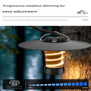 Vintage Lighthouse LED Camping Lantern | 5 - Mode Rechargeable Light with Tripod - NickAlly
