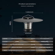 Vintage Lighthouse LED Camping Lantern | 5 - Mode Rechargeable Light with Tripod - NickAlly