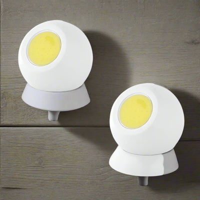 200 LUMENS WIRELESS SWIVEL BALL LED LIGHTS (X2) - NickAlly
