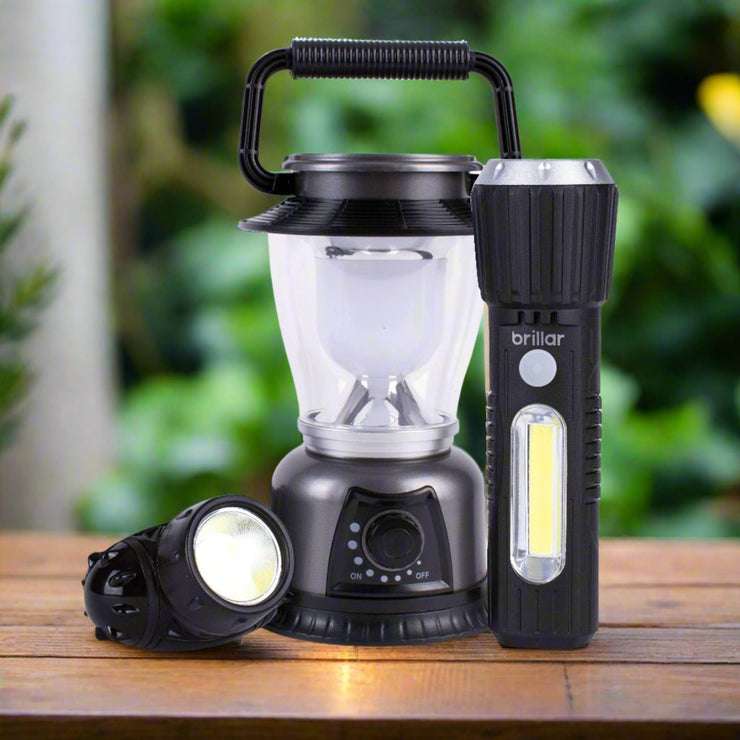 BRILLAR TRIO - TOUCH HEADLAMP AND LANTERN - NickAlly