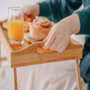 FOLDING BAMBOO BED TRAY - NickAlly
