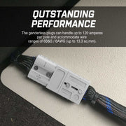 10 - Pack 50AMP Anderson Plugs for 4WD Recovery - NickAlly