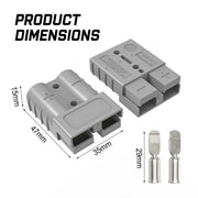 10 - Pack 50AMP Anderson Plugs for 4WD Recovery - NickAlly