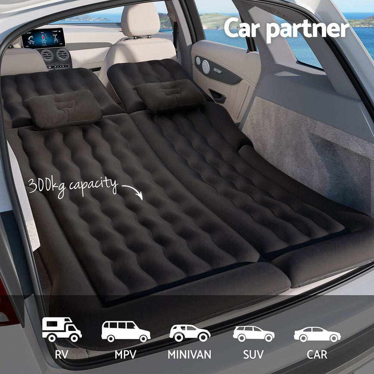 Premium Car Air Mattress with Pillows - NickAlly