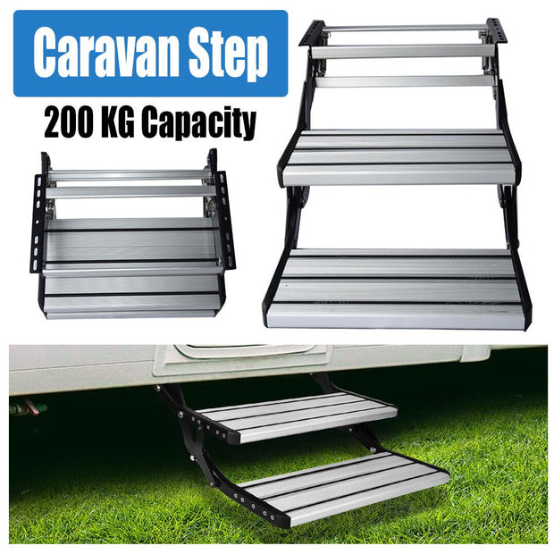 NickAlly Caravan Step with 200KG Weight Capacity - NickAlly