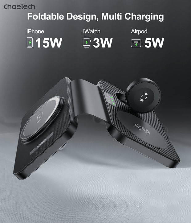 Magnetic Charger Stand for Phone and Watch NickAlly - NickAlly
