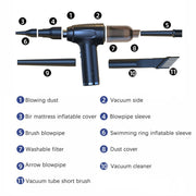 NickAlly Cordless Car Vacuum with Multiple Cleaning Tools - NickAlly