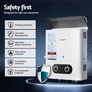 NickAlly Portable Hot Water Heater Shower for Camping - NickAlly