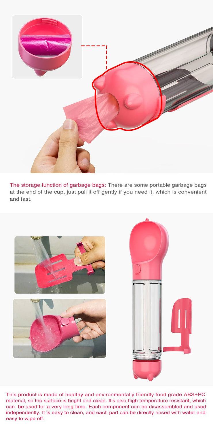 Portable Doggy Water Bottle for Outdoor Pets from NickAlly - NickAlly