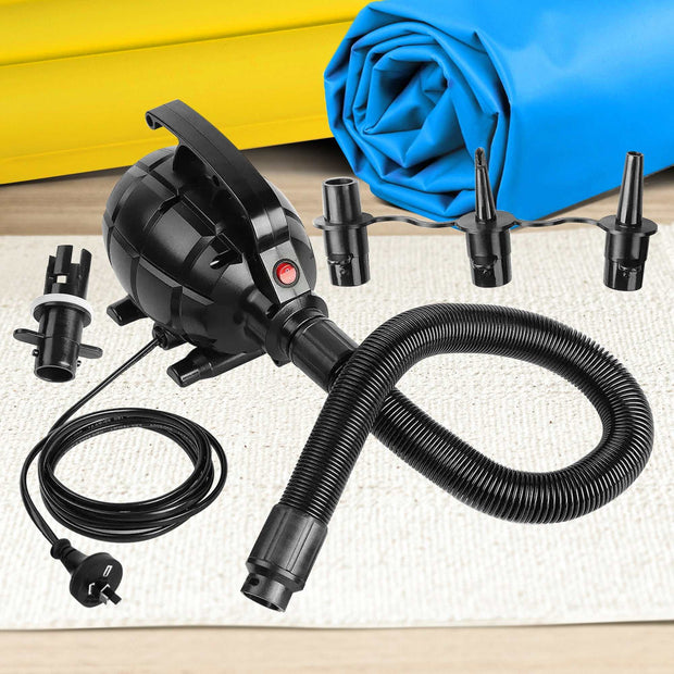 NickAlly Electric Air Pump with Multiple Nozzles for Camping - NickAlly