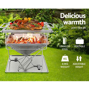 GIANTZ Fire Pit Grill for Outdoor BBQ Fun. Shop NickAlly - NickAlly