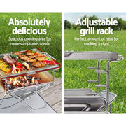 GIANTZ Fire Pit Grill for Outdoor BBQ Fun. Shop NickAlly - NickAlly