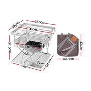 GIANTZ Fire Pit Grill for Outdoor BBQ Fun. Shop NickAlly - NickAlly