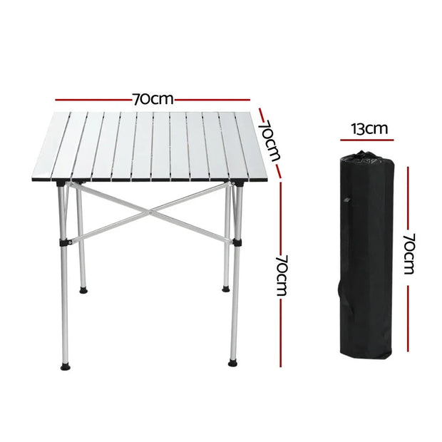 Folding Aluminium Table for Camping Adventures. Shop NickAlly - NickAlly