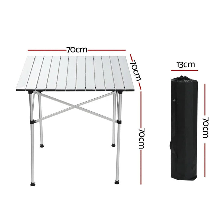 Folding Aluminium Table for Camping Adventures. Shop NickAlly - NickAlly