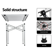 Folding Aluminium Table for Camping Adventures. Shop NickAlly - NickAlly