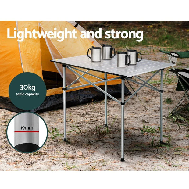 Folding Aluminium Table for Camping Adventures. Shop NickAlly - NickAlly