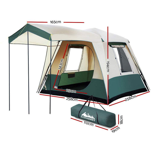 WEISSHORN Four Person Pop Up Tent for Easy Camping. Shop NickAlly - NickAlly