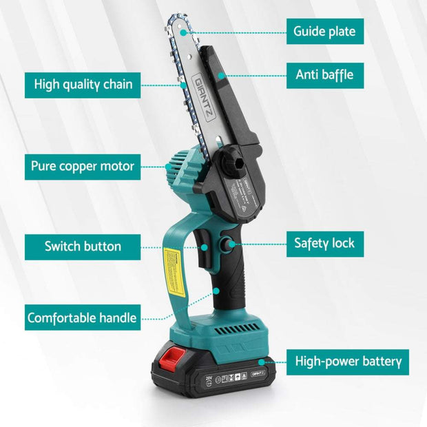 GIANTZ Mini Chainsaw with Rapid Cutting Speed. Shop NickAlly - NickAlly