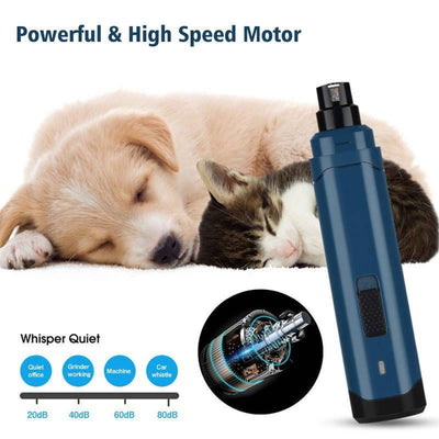 Dog Nail Grinder with Quiet High - Speed Motor - NickAlly