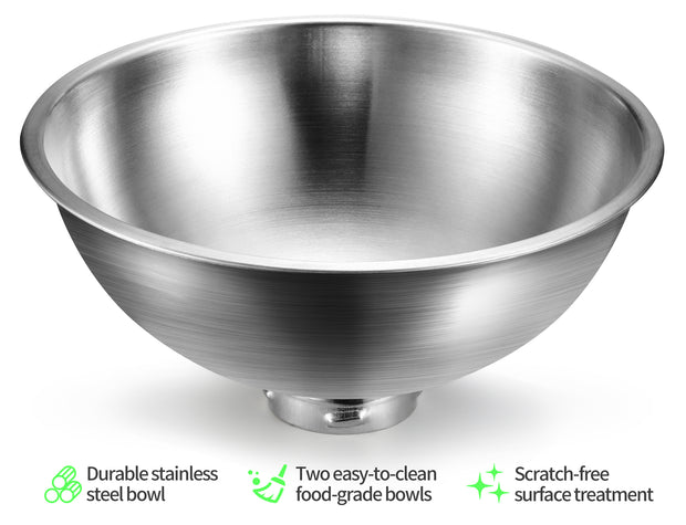 NickAlly Dog Water Bowls Stainless Steel Double Feeder - NickAlly