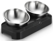 NickAlly Dog Water Bowls Stainless Steel Double Feeder - NickAlly