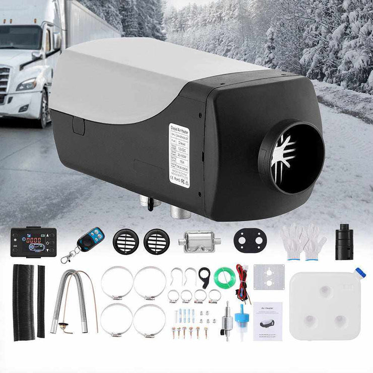 Portable Diesel Heater for Van Life - NickAlly
