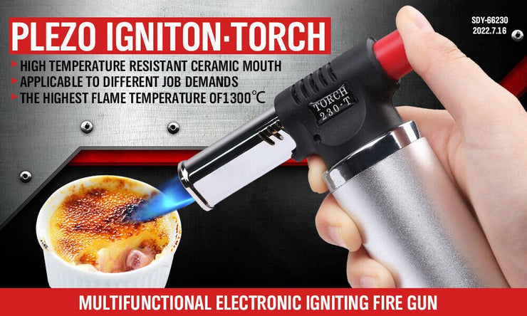 PLEZO Butane Torch Lighter for BBQ and Campfire Use. Shop NickAlly - NickAlly