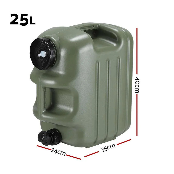 Jerry Can for Camping and RV Adventures. Available at NickAlly - NickAlly