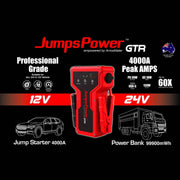 JumpsPower GTR Portable Jump Starter - NickAlly