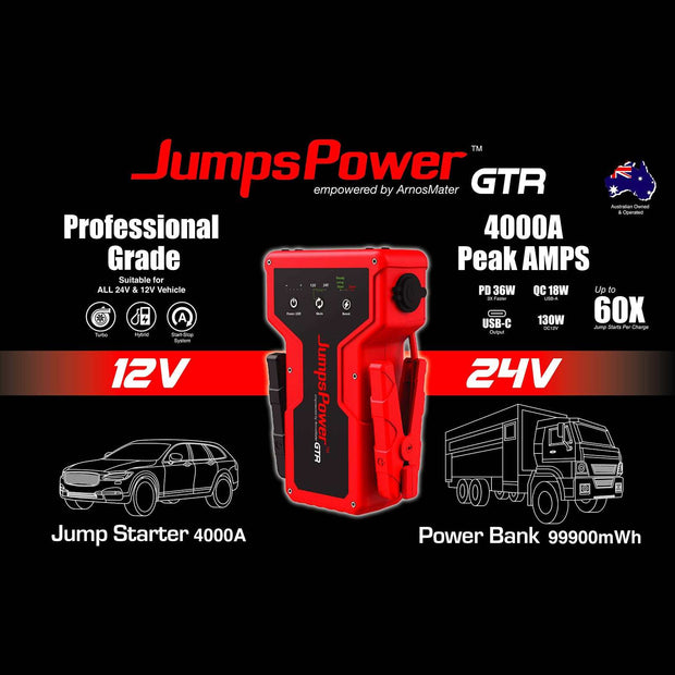 JumpsPower GTR Portable Jump Starter - NickAlly