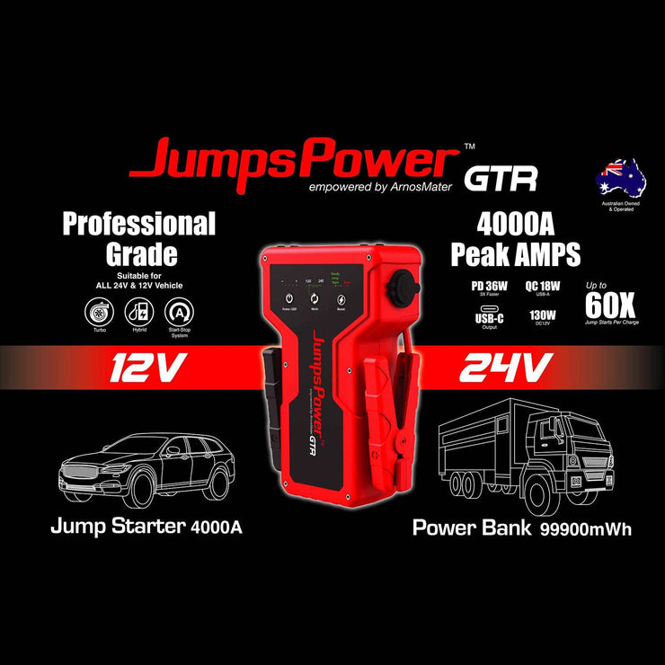 JumpsPower GTR Portable Jump Starter - NickAlly