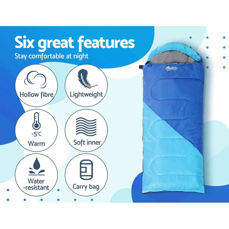 Weisshorn Kids Sleeping Bag - Lightweight & Water - Resistant. Shop NickAlly - NickAlly