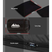 WEISSHORN Double Sleeping Bag for Camping Adventures. Shop NickAlly - NickAlly
