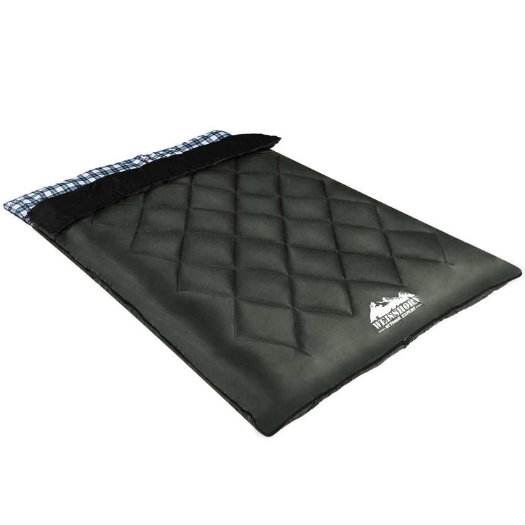 WEISSHORN Double Sleeping Bag for Camping Adventures. Shop NickAlly - NickAlly