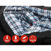 WEISSHORN Double Sleeping Bag for Camping Adventures. Shop NickAlly - NickAlly