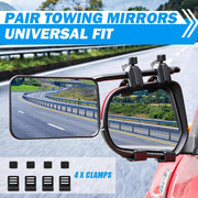 Adjustable Towing Mirrors with Free Carry Bags - NickAlly