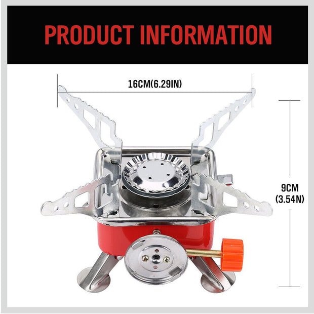 Portable BBQ Stove for Camping and Outdoor Cooking by NickAlly - NickAlly