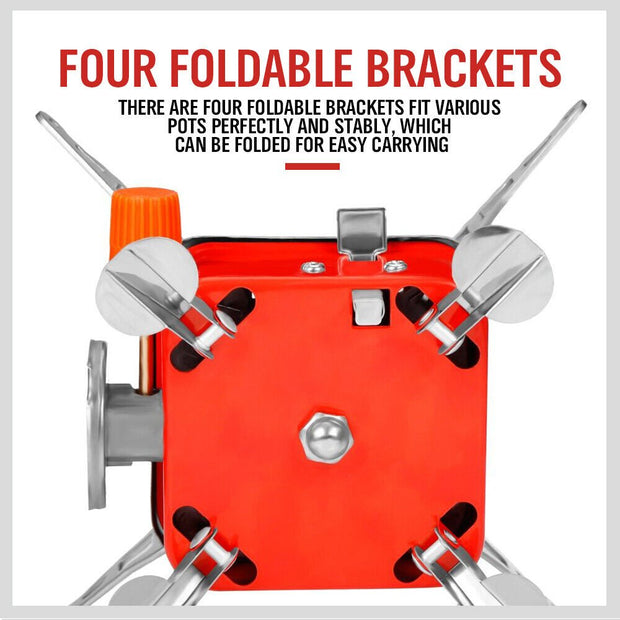 Portable BBQ Stove for Camping and Outdoor Cooking by NickAlly - NickAlly