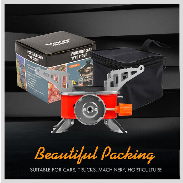 Portable BBQ Stove for Camping and Outdoor Cooking by NickAlly - NickAlly
