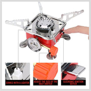 Portable BBQ Stove for Camping and Outdoor Cooking by NickAlly - NickAlly