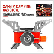 Portable BBQ Stove for Camping and Outdoor Cooking by NickAlly - NickAlly